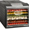 Déshydrateur fruits et légumes 6 plateaux 500w Kitchen Chef SECCO 6 BLACK