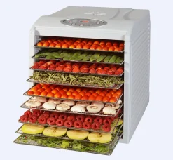 Déshydrateur fruits et légumes 9 plateaux 650w Kitchen Chef KYS-333D