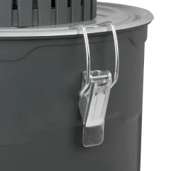 EBERTH Moulin à Céréales Électrique, Réservoir de 60 L et Trémie de 13 litres, Moteur Puissant 1300W, 400kg/h, 5 Tamis inclus