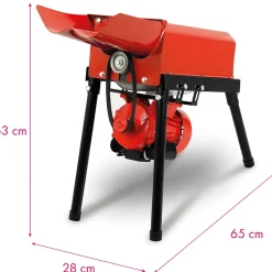 EBERTH Éplucheur de Maïs, Égrenoir à maïs Électrique 750 Watt, débit 240 kg/h, Égreneuse à maïs électrique, avec châssis