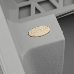 Egouttoir 1 niveau en plastique - Gris clair- 5five