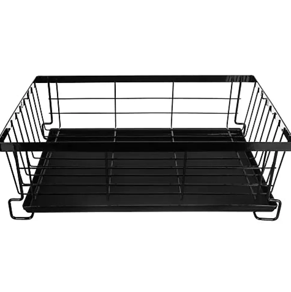 Egouttoir à vaisselle à deux niveaux 43 x 29 x 27 cm