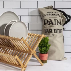 Egouttoir à vaisselle en bambou Cook