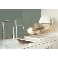 Egouttoir à vaisselle en métal Rack