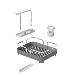 Egouttoir à vaisselle multifonction Holster gris