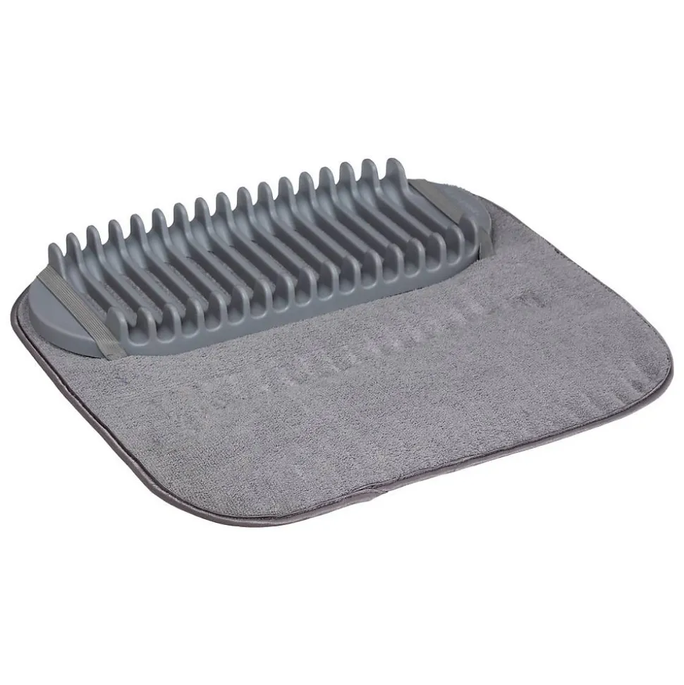 Egouttoir à vaisselle tapis 16 courverts Gris - 5Five