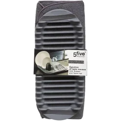 Egouttoir à vaisselle tapis 16 courverts Gris - 5Five