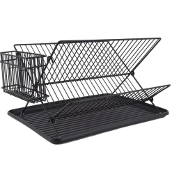 Egouttoir avec bac Lena - Métal filaire