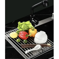 Egouttoir Sèche-vaisselle/égouttoir - escamotable 29,5 x 47,8 cm