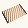Egouttoir vaisselle rabattable inox cuivre Helika - dessous de plat cuivré