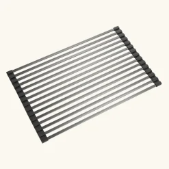 Egouttoir vaisselle rabattable inox Helika - dessous de plat inox