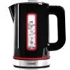 EK30 BK Bouilloire électrique 3000W Capacité 1,5L Température réglable 40 60 80 100 Arrêt automatique Maintien au chaud Duronic