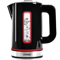 EK30 BK Bouilloire électrique 3000W Capacité 1,5L Température réglable 40 60 80 100 Arrêt automatique Maintien au chaud Duronic
