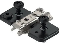 Embase CLIP TOP réglage excentrique en croix noir expando - BLUM - EMB174710NO