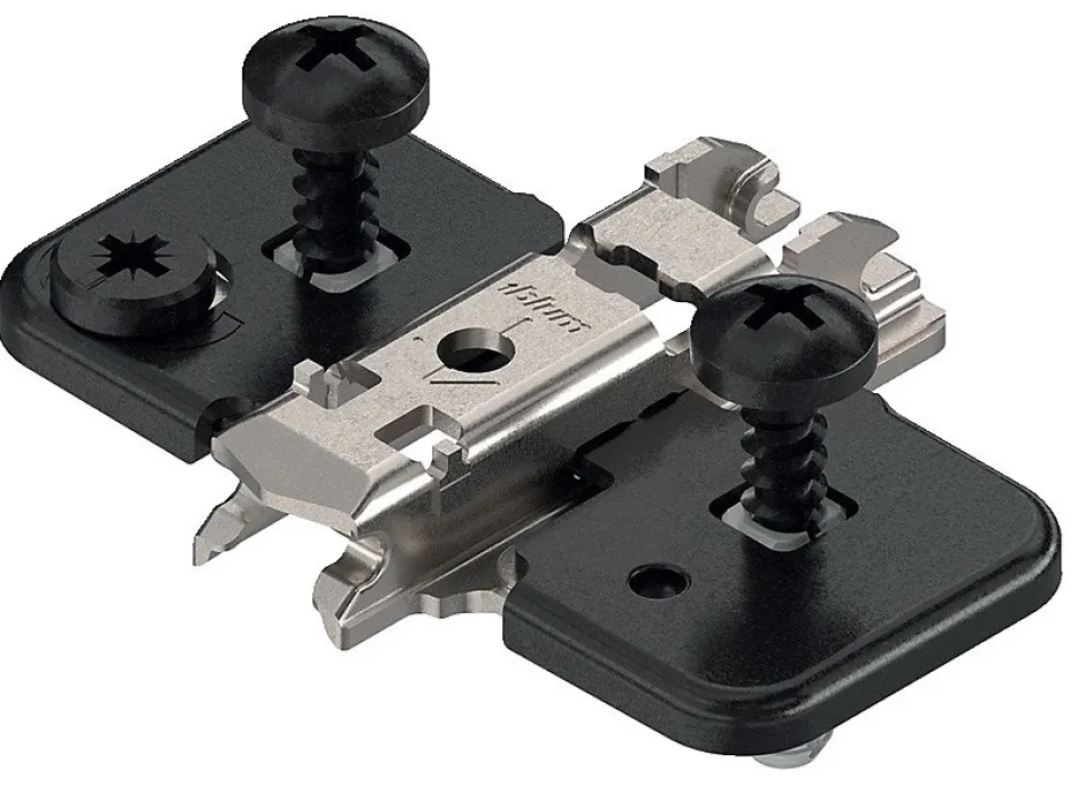 Embase CLIP TOP réglage excentrique en croix noir expando - BLUM - EMB174710NO