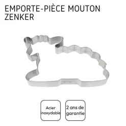 Emporte-pièce agneau pour dessert de pâques Zenker Pâques