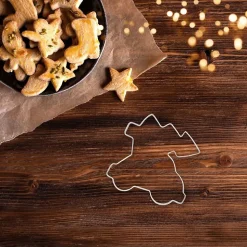 Emporte-pièce de Noël en forme de sapin couché sur une voiture Zenker Emporte-pièces