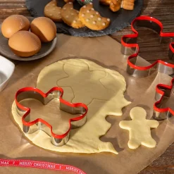 Emporte-pièces Noël 3 pièces - Rouge- 5five