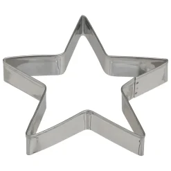 Emporte-pièces étoiles 7 pièces kit Noël - Argent- 5five