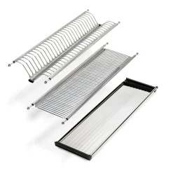 Emuca Égouttoir acier inoxydable Drynox, module 900mm, acier inoxydable