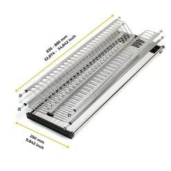 Emuca Égouttoir acier inoxydable Drynox, module 900mm, acier inoxydable