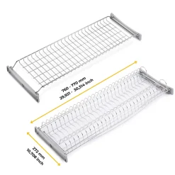 Emuca Égouttoir Suprastar pour module, 800, Acier, Chromé