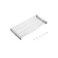 Emuca Égouttoir Suprastar pour module, 600, Acier, Chromé