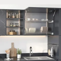 Emuca Égouttoir Suprastar pour module, 600, Acier, Chromé