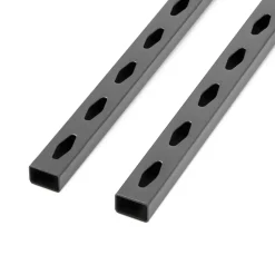 Emuca Kit de plateau à épices Titane pour meuble de cuisine ou élément suspendu, acier, gris anthracite