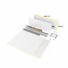 Emuca Kit de tiroirs pour cuisine ou salle de bains Vertex, hauteur 178mm, avec panneaux inclus, module 450mm, Peint en blanc