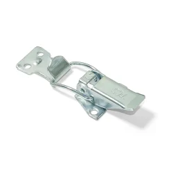 Emuca Lot de 10 fermetures à levier pour meubles, Acier, zingué