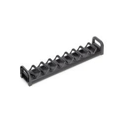 Emuca Orderbox porte-tiroir pour tiroir, 90x470mm, Aluminium et Plastique, Gris antracite