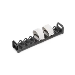 Emuca Orderbox porte-tiroir pour tiroir, 90x470mm, Aluminium et Plastique, Gris antracite