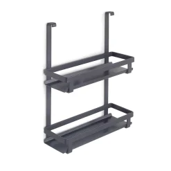 Emuca Porte-bocaux à épices Titane, acier, gris anthracite