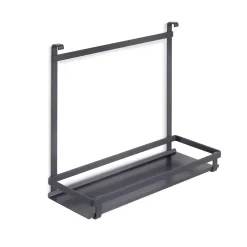 Emuca Porte-ustensiles de cuisine Titane , acier, gris anthracite