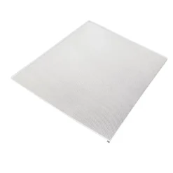 Emuca Protecteur de fond pour meuble de cuisine, 16mm, module 1.000mm, 968x580mm, Plastique et Aluminium, Aluminium naturel