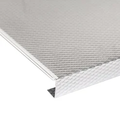 Emuca Protecteur de fond pour meuble de cuisine, 16mm, module 1.000mm, 968x580mm, Plastique et Aluminium, Aluminium naturel