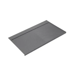 Emuca Protecteurs fond pour la cuisine Sink, M100, 967x580mm, épaisseur de la planchet 16mm, découpable, Plastique, Gris antracite