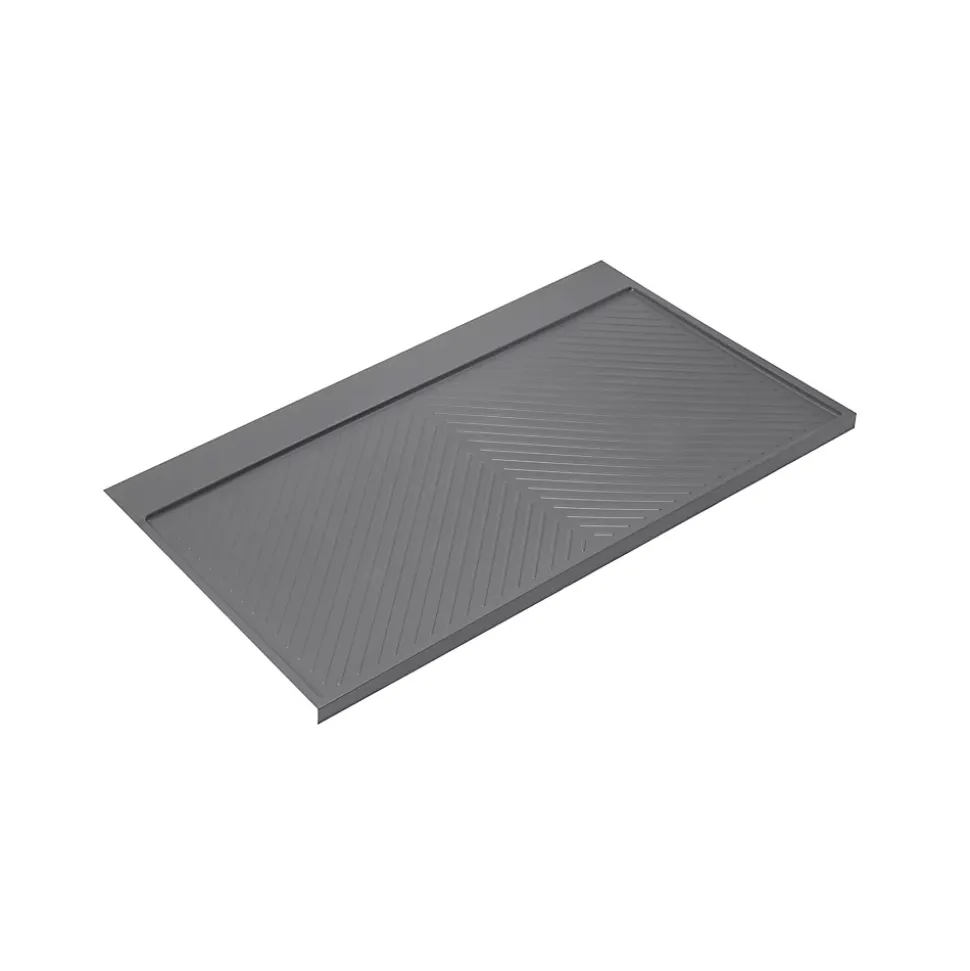 Emuca Protecteurs fond pour la cuisine Sink, M100, 967x580mm, épaisseur de la planchet 16mm, découpable, Plastique, Gris antracite