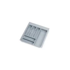 Emuca Range-couverts Optima pour tiroir universel, module 500mm, Plastique, Gris