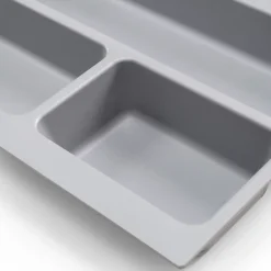 Emuca Range-couverts Optima pour tiroir universel, module 1.000mm, Plastique, Gris