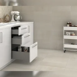 Emuca Tiroir extérieur Concept 30kg hauteur 138mm, profondeur 350mm, Acier, Gris antracite