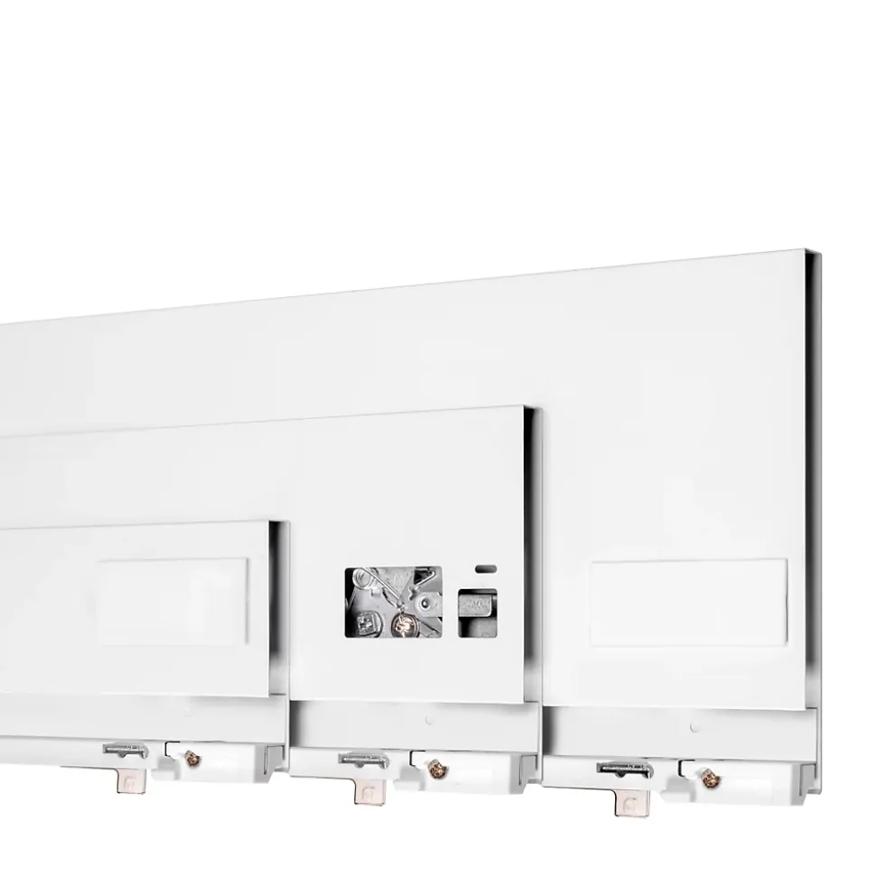 Emuca Tiroir extérieur Protone 30kg , coulisses à sortie totale et fermeture amortie, hauteur 93mm, profondeur 350mm, Acier, Peint