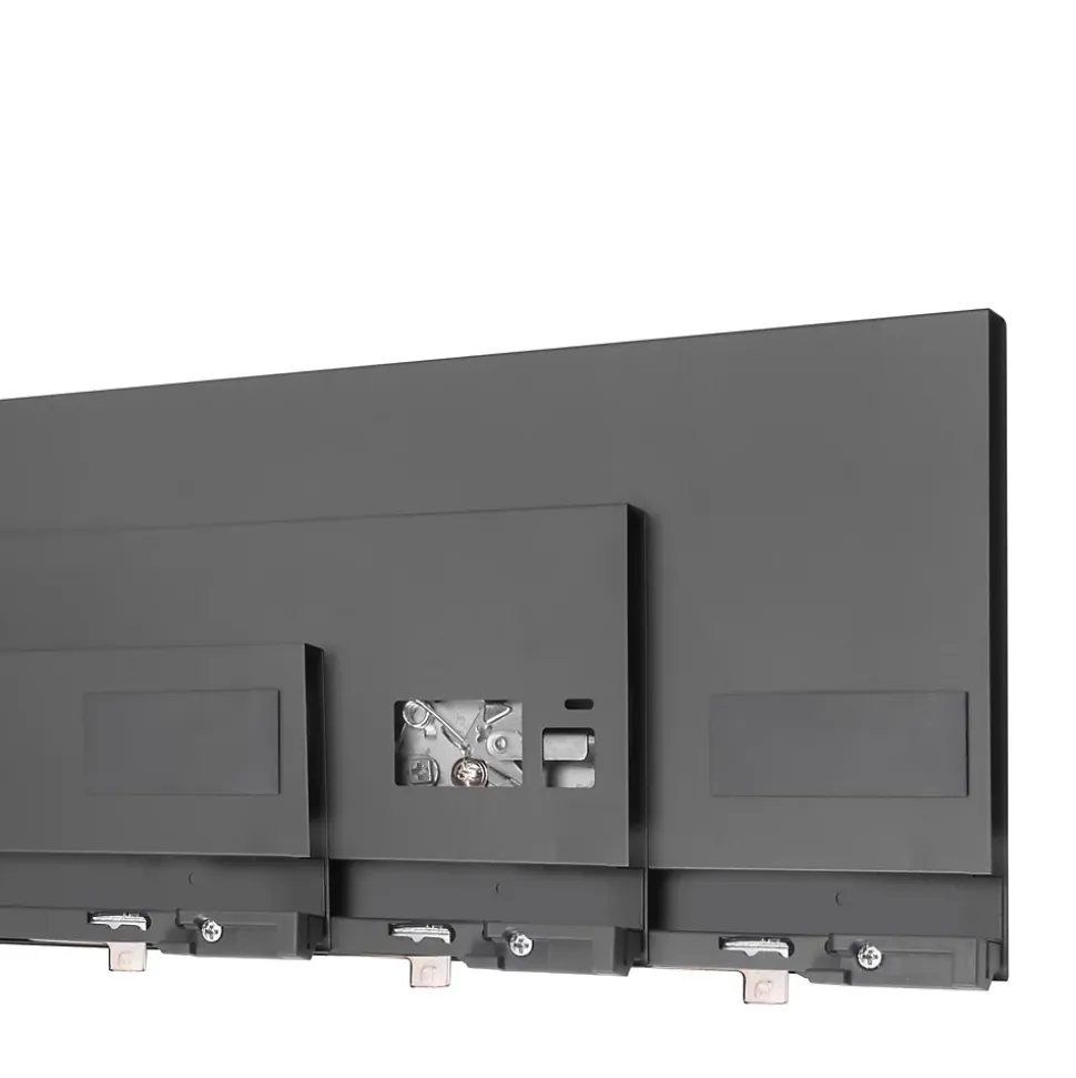 Emuca Tiroir extérieur Protone 30kg , coulisses à sortie totale et fermeture amortie, hauteur 178mm, profondeur 500mm, Acier, Gris