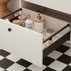 Emuca Tiroir extérieur Simplex 25kg hauteur 88mm, profondeur 440mm, acier, Gris antracite