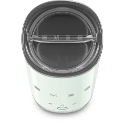 Emulsionneur de lait 500w 0.12 / 0.18l vert Smeg MFF02PGEU années 50