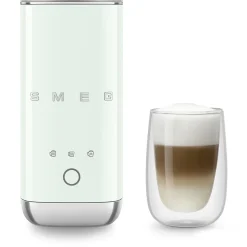 Emulsionneur de lait 500w 0.12 / 0.18l vert Smeg MFF02PGEU années 50