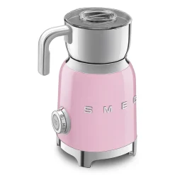Emulsionneur de lait 500w 0.6l rose Smeg MFF11PKEU années 50