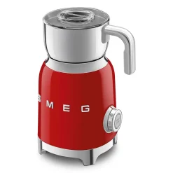 Emulsionneur de lait 500w 0.6l rouge Smeg MFF11RDEU années 50