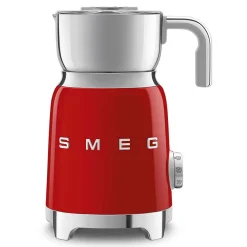 Emulsionneur de lait 500w 0.6l rouge Smeg MFF11RDEU années 50